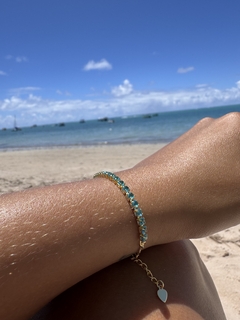 Pulseira Zircônia Folheada - Alma de Mar Acessórios 