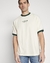 Camiseta básica TH Off White c/verde na internet