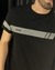Camiseta faixa central alto relevo - loja online