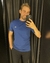 Camiseta regular fit azul royal - loja online