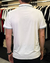 Polo c/ logo alto relevo branca e azul - Da Gringa Store | Moda Masculina 