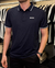 Polo c/ logo alto relevo azul marinho