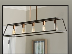 COLGANTE INDUSTRIAL 4 LUCES PINT. - comprar online
