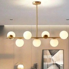 COLGANTE DELHI LINEAL 7 LUCES PINT. - comprar online
