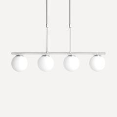 Colgante 5 luces lineal Satélite pint. - comprar online