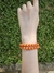 CALCITA LARANJA - Pulseira de Esferas 8mm - Alegria, Vitalidade e Expressão