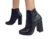 Bota Feminina Preto Couro Sint. Salto 11 cm Luxo - comprar online