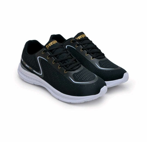Tênis Esportivo Free Sport Masculino Preto