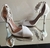 Scarpin Blogueira Verniz Branco Salto 9 cm