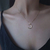 New Sparkly Butterfly Necklace for Women