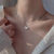 Image of New Sparkly Butterfly Necklace for Women