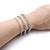 Pulsera de cadena cubana de acero inoxidable para hombre y mujer, brazalete Unis - online store