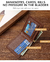 Foldable wallets with inserts for men