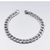 Pulsera de cadena cubana de acero inoxidable para hombre y mujer, brazalete Unis - online store