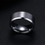 Elegant stainless steel rings