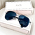 Men's gradient sunglasses, pilot sunglasses with large frame