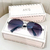 Men's gradient sunglasses, pilot sunglasses with large frame
