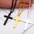 316L Stainless Steel Cross Pendant for Men and Women Cross Necklace - buy online