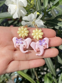 Elefantes rosas