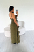 Vestido Laise Verde Oliva - loja online
