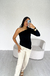 Blusa Bruna - Preta - Donna collection