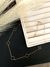 Imagem do Colar Trevo Aço Inoxidável Dourado - PRETO