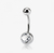 Piercing Aço Inoxidável Umbigo