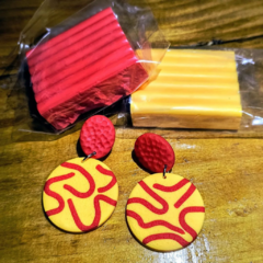 Dois Circulos 2 (Amarelo-Vermelho)