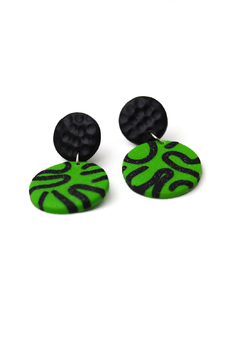 2 Círculos (Preto-Verde) na internet