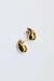 Aretes de gota dorados