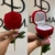 Caja de rosa para anillo o aretes - comprar en línea