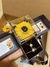 Caja de girasol negro + accesorios