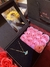 Caja negra + rosas rosadas | Accesorios