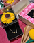 Joyero de girasol + collar de tulipán amarillo