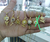 Joyero pequeño de girasol eterno + accesorios en internet