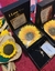 Cobre de girasol con collar giratorio