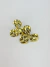 BRINCO DOURADO ORQUIDÊA 3 PETÁLAS FOLHEADO A OURO 18K na internet
