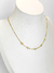 CHOCKER DOURADA DE CORAÇÔES INTERCALADOS FOLHEADA A OURO 18K - Delik Joias