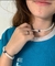 Kit colar e pulseira - Olho grego
