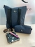 Set Tote Bag + Cartuchera/necesser en PU texturado - comprar online
