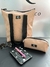 Set Tote Bag + Cartuchera/necesser en PU texturado en internet
