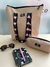 Set Tote Bag + Cartuchera/necesser en PU texturado en internet