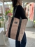 Set Tote Bag + Cartuchera/necesser en PU texturado - comprar online