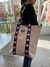 Set Tote Bag + Cartuchera/necesser en PU texturado - comprar online
