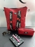 Set Tote Bag + Cartuchera/necesser en PU texturado en internet