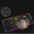 Mouse pad gamer iluminado RGB led 80x30cm preto - Haros Tech Store