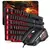 Kit Teclado Semi-mecânico + Mouse Gamer 3200 Dpi + Mouse Pad - Haros Tech Store