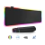 Mouse pad gamer iluminado RGB led 80x30cm preto