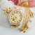 Kit Feminino Dourado + Pulseira e brincos 02 - comprar online