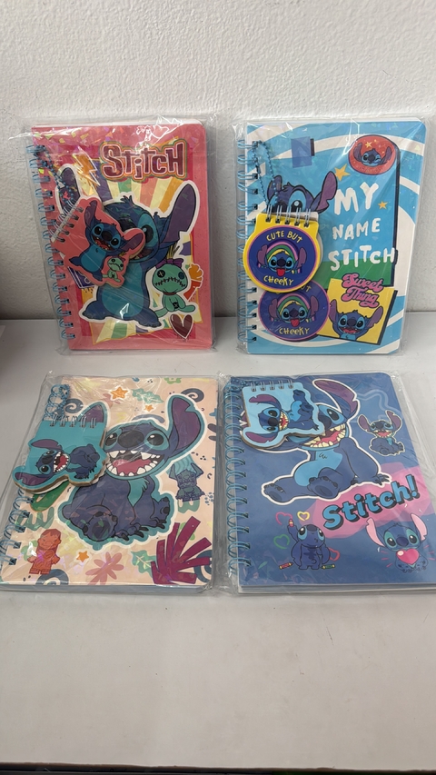 libreta stich con mini libreta - comprar en línea